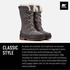 Sorel Tivoli IV Tall Waterproof Women's Boots - Quarry - Size 7.5