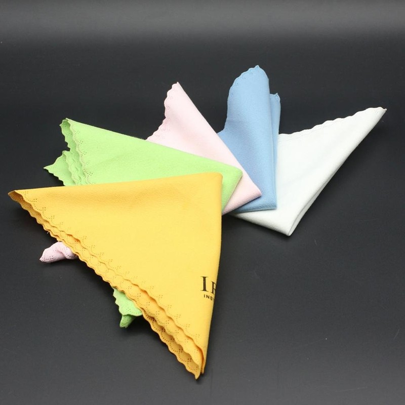 Cleaning Cloth Set, Multi-Color, 5 Pieces, Ultra Fine Fiber, 9.3