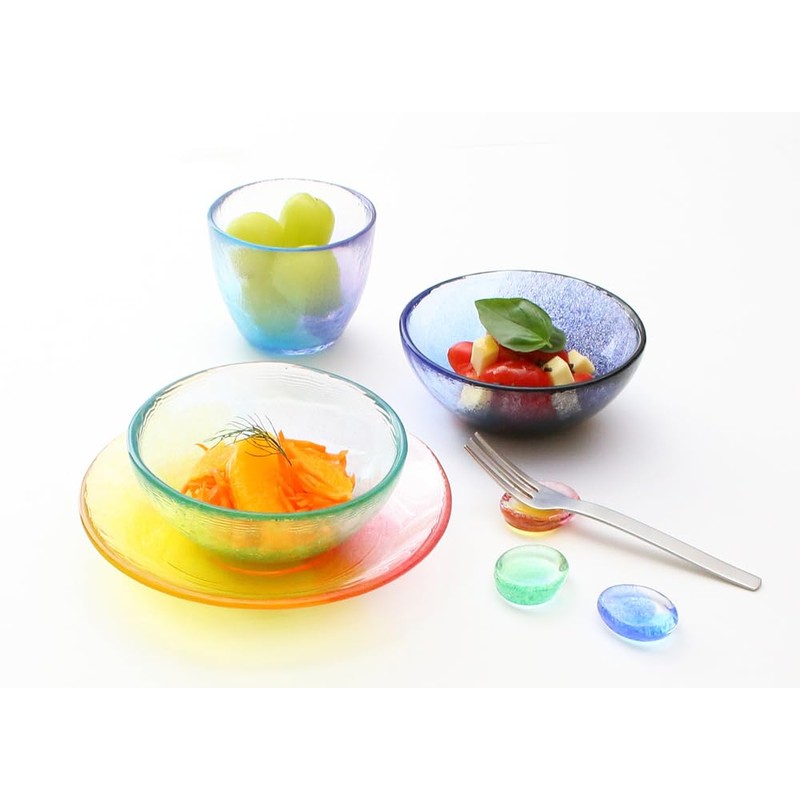 World Create Empty Irodori Dish, Breakfast, Size: Approx. φ0.6 inches