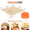 Arcedo Pizza Stone For Oven and Grill 13 Inch, Baking