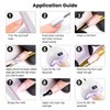 RARJSM Rubber Base Milky White,Builder Extension Gel Builder Soft White,Rubber