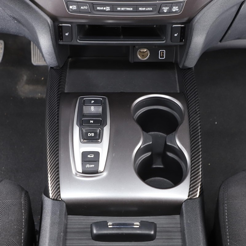 HIRUFAIT Gear Shift Side Trim for Honda Pilot 2016-2022/ Ridgeline