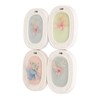 4PCS Set Wardrobe Aromatherapy Wax Tablets Long Lasting Floral Scent