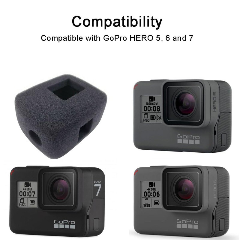Windslayer Foam Cover for GoPro HERO 5/6 / 7 Black