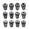 ER-16 Collet Set,12pcs ER16(1/32"-3/8") Spring Collet Set for CNC milling