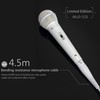 CAROL MUD-525 White XLR Wired Vocal Microphone for Karaoke –