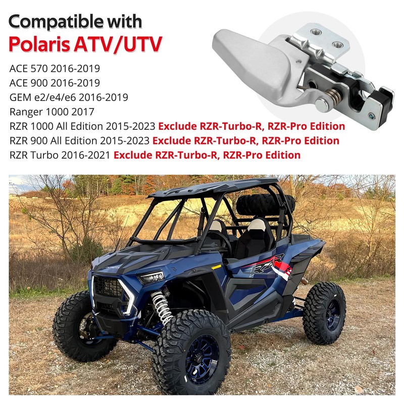 2637287 Right Door Latch Lock Compatible with Polaris Ranger 1000