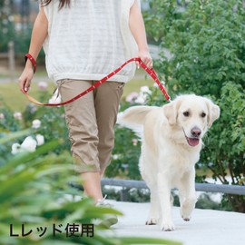 Petio Collar Basic Plus Rhombus Collar Blue Medium Size