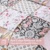 Etwel Queen Quilt Bedding Set Patchwork, Cotton Bedspread Coverlet Lightweight,