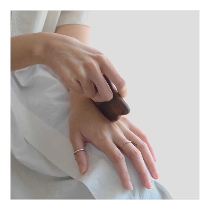 [Gift] Fair trade wood butterfly gua sha, massage gua sha