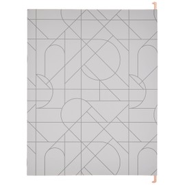 U Brands Modern Pretty Fashion Hanging File Folders, Letter Size, Assorted Colors, 12 Pack