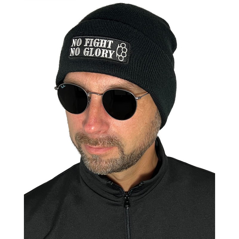 Hat No Fight No Glory in Black I Unisex I