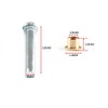 Areyourshop Door Hinge Pin Kit For Nissan Frontier Navara D22