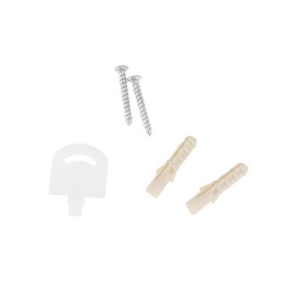 Alipis Abs Liquid Soap Dispenser Wall-Mounted Pump Non-Slip Leakproof 350ml for Home Hotel Kitchen