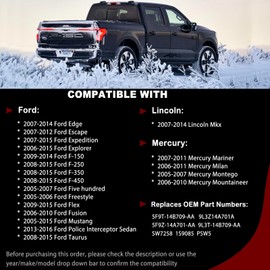 DAFGSEA 6 Way Power Seat Adjust Switch Compatible with 2005-2015 Ford Mustang F150 F250 F350 Explorer Escape Lincoln,Driver Side Passenger Side Power Seat Adjust Switch 5F9T-14B709-AA, 9L3Z14A701A