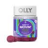 OLLY Keep it Moving Constipation Relief, Rhubarb, Prunes, Amla -