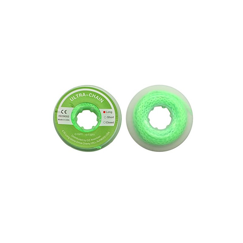 Angzhili 1 Piece Dental Orthodontic Elastic Chain Power Chains (Long,