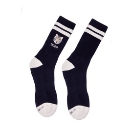 Goorin Bros. The Farm Unisex Embroidered Athletic Socks Black