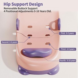 Hair Washing Station for Kids Children's Shower Seat Adjustable Children Shampoo Chair Bath Seat Household Foldable for 1 to 16 Years Old