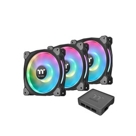 Thermaltake Riing Duo 12 RGB Radiator Fan 3 Pack Dual Riing