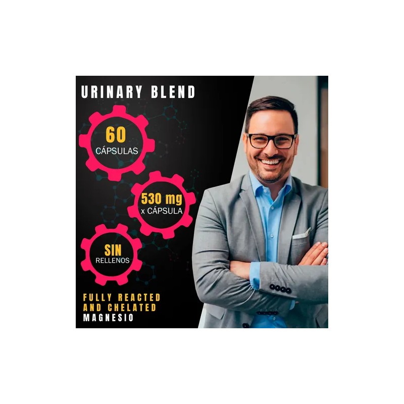 Natural Smart Nutrition Urinary Blend Extracto De Arandano D- Manosa,