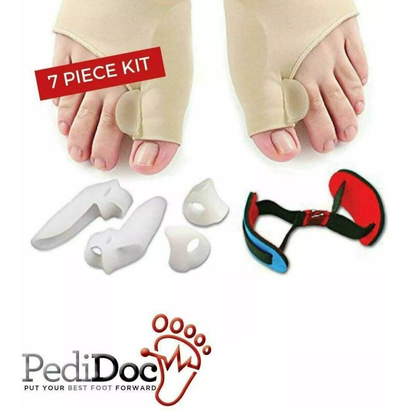 PediDoc Bunion Corrector and Bunion Relief Sleeves Kiit