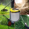 Spares2go Full Face Protective Shield Strimming Trimming Chainsaw Garden Metal