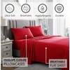 American Home Collection 4 Piece Full Size Bedding Sheets and