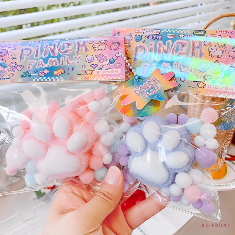 AZ-FRONT Paw Squeeze Soft Touch Healing Goods for Cat Lovers