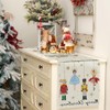 ARGOOFG - Cascanueces de acuarela de Navidad (blanco, 13 x