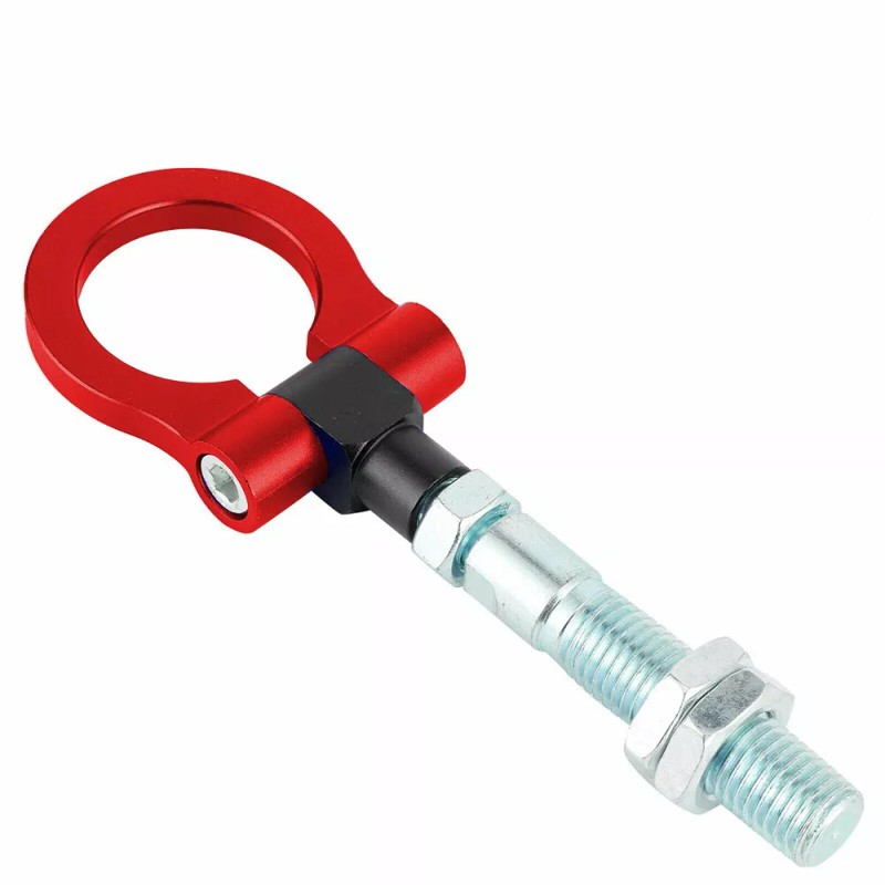 RYCK Sport Red Track Racing Style CNC Metal Tow Hook