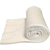 PLANTIONAL Natural Cotton Batting for Quilts: 71-Inch x 79-Inch Light
