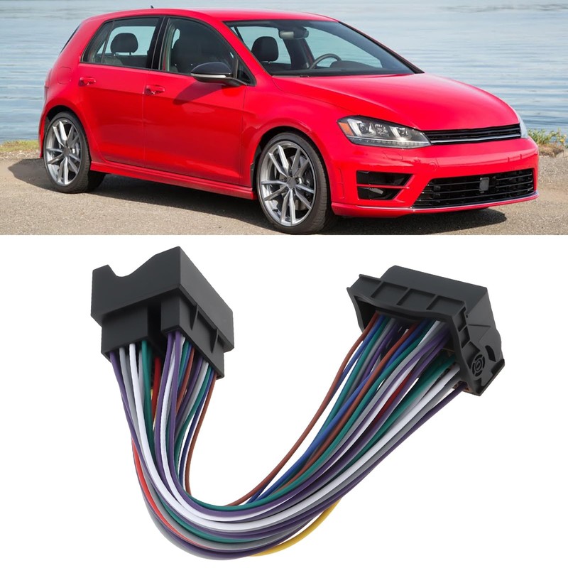 ECSiNG 52Pin Car Radio MQB Adapter Socket Connection Extension Cable