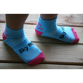 Sky High 20 Pairs Non-Slip Kid's Socks for Trampoline Gymnastics Yoga Karate - Children S