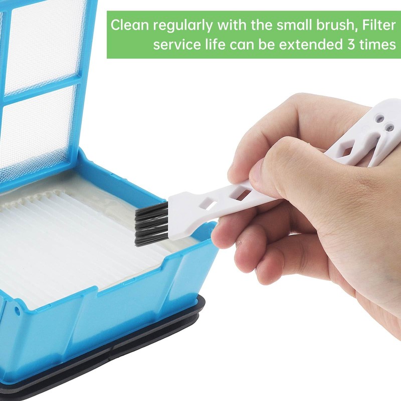 Vacuum Brush Crosswave OmniForce and Replacement Vacuum Filters, Compatible with