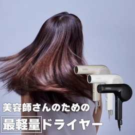 Tescom Nobby Negative Ion Hair Dryer NB2100 1200 W Hair Dryer for NOBY Professional Use NB2504 NB1501 Successor Machine (Black)