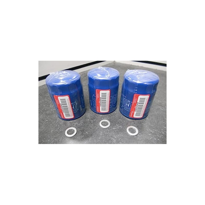 Genuine Honda / Acura Engine Oil Filter + Washers 15400-PLM-A02
