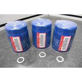 Genuine Honda / Acura Engine Oil Filter + Washers 15400-PLM-A02 - Set Of 3