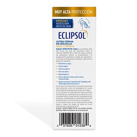 Eclipsol - Ultra Crema de Bolsillo, FPS 50+, Protector Solar Facial, 60 g