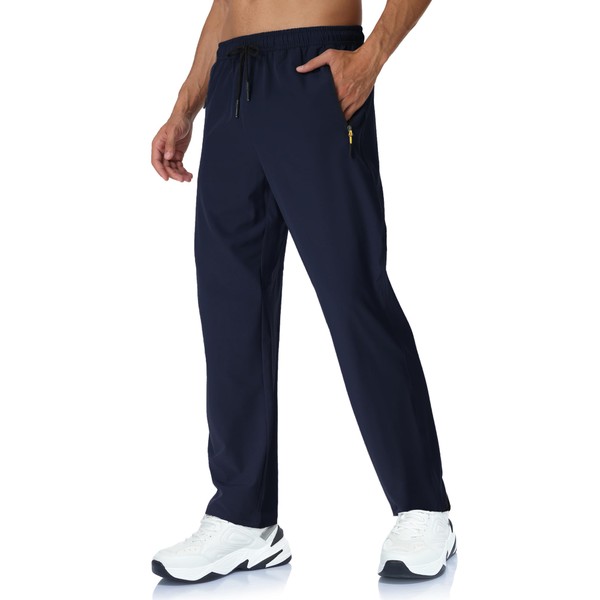 Rapoo Sweatpants Athletic Workout Sweat Track Hiking Pants for Men