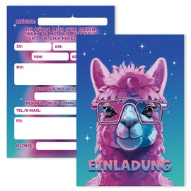 Sugeru® Children's Birthday Invitation Cards with Catch Ball Design, Birthday Invitations for Young Girls, Anime Cartoon Invitation Cards Birthday, Gamer Teenager Party Invitations (D-SET)