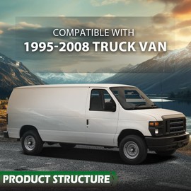 LQI 8 Lug 16 Inch Wheel Center Hub Caps Nut Covers Chrome 4pcs Fit Ford F250 F350 Truck 1995-1997/Compatible with Ford E150 Van 2007-2008/Fit Ford E250 E350 Van 1995-2008/Fit E450 Van 2000-2003 Silver