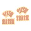 FOMIYES 2sets No More Sweat Underarm Pads Men's and Armpit