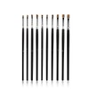 KADS 10pcs/set Gel Brush Set, Acrylic Brush, Nail Art Brush