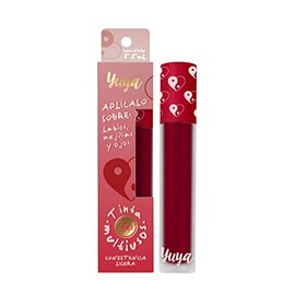 Republic Cosmetics Yuya Tinta multiusos Yin Yang de larga duracin para labios, ojos y mejillas con extracto de Aloe Vera Color Rojo                   