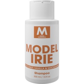 Model Irie Fragrance Shampoo | Coconut, Vanilla, and Macadamia Scented | Sulfate Free & Hydrating Shampoo | Volumizing for All Hair Types | Hair Care Products for Clean, Shiny, & Healthy Hair