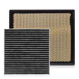KEQGPCBE Comb Engine Cabin Air Filter for Toyota Tacoma 3.5L V6 2023 2022 2021 2020 2019 2018 2017 2016