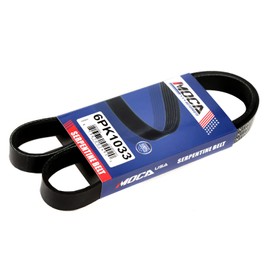 MAXWIN EPDM Serpentine Belt Compatible with 02-08 for Mini Cooper 1.6L, 96-02 for Volkswagen Cabrio 2.0L, 91-94 for Infiniti G20, Nissan Sentra 2.0L #6PK1033