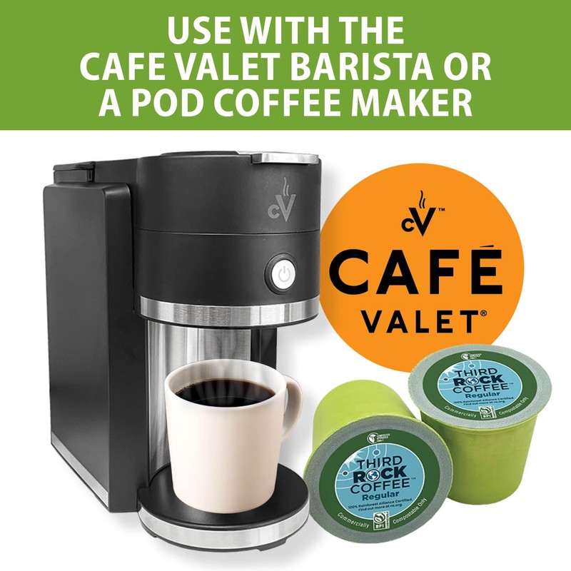 Third Rock Dark Roast Compostable Coffee Pods – 80 Count