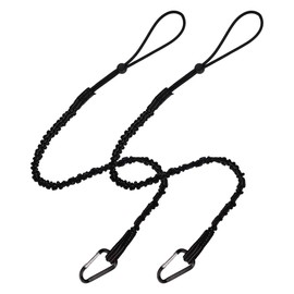 BESNIN Tool Lanyard 30 Ib Weight Limit 2pcs Safety Lanyard Adjustable Loop End for Working Tools